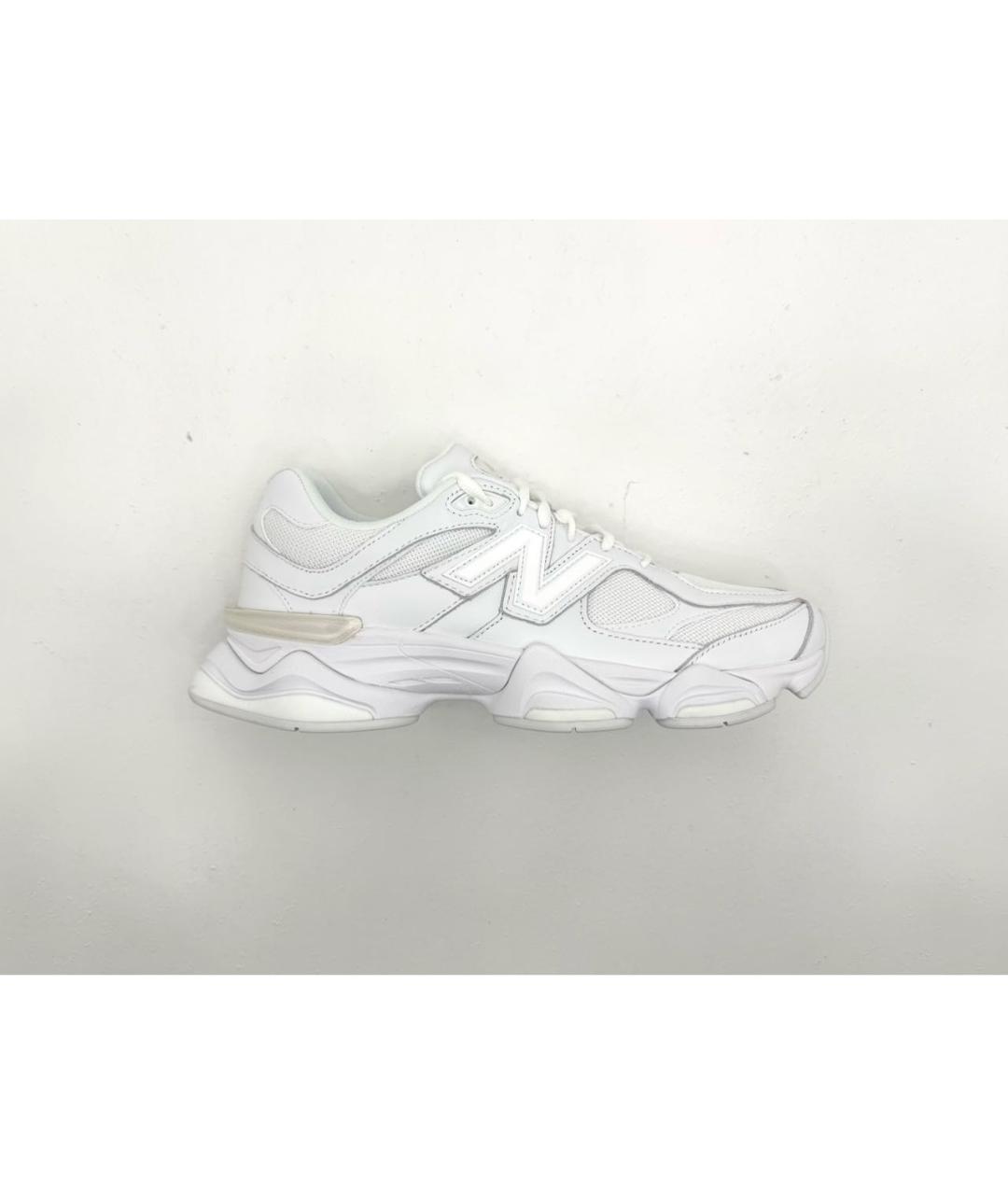 NEW BALANCE Белые кожаные низкие кроссовки / кеды, фото 9