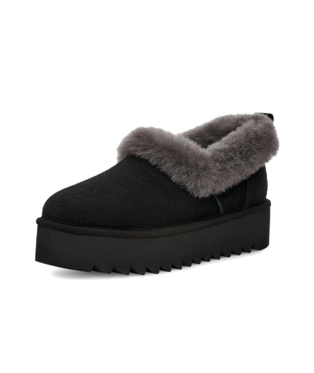 UGG AUSTRALIA Черные ботинки, фото 2