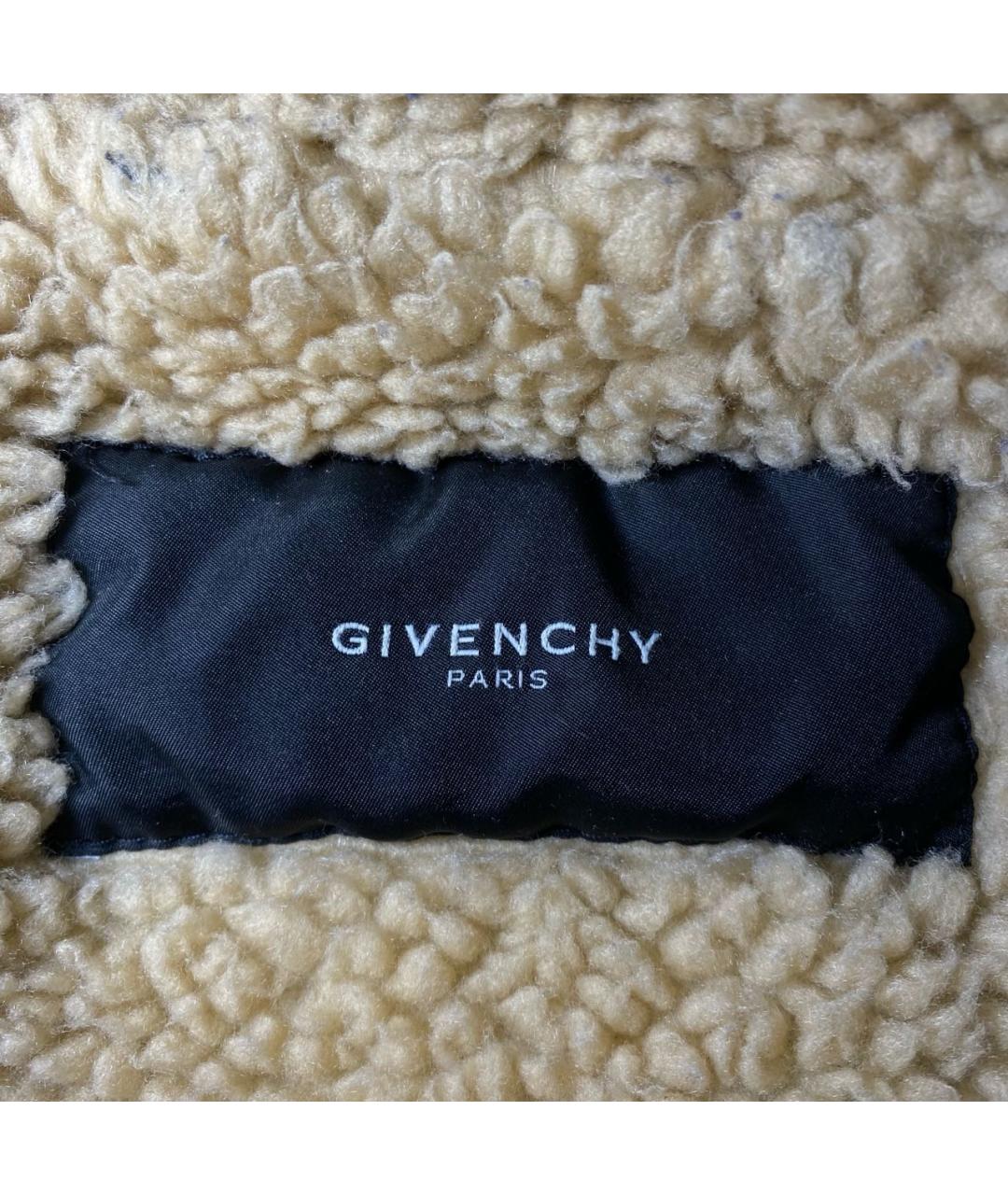 GIVENCHY Черная деним дубленка/шуба, фото 3