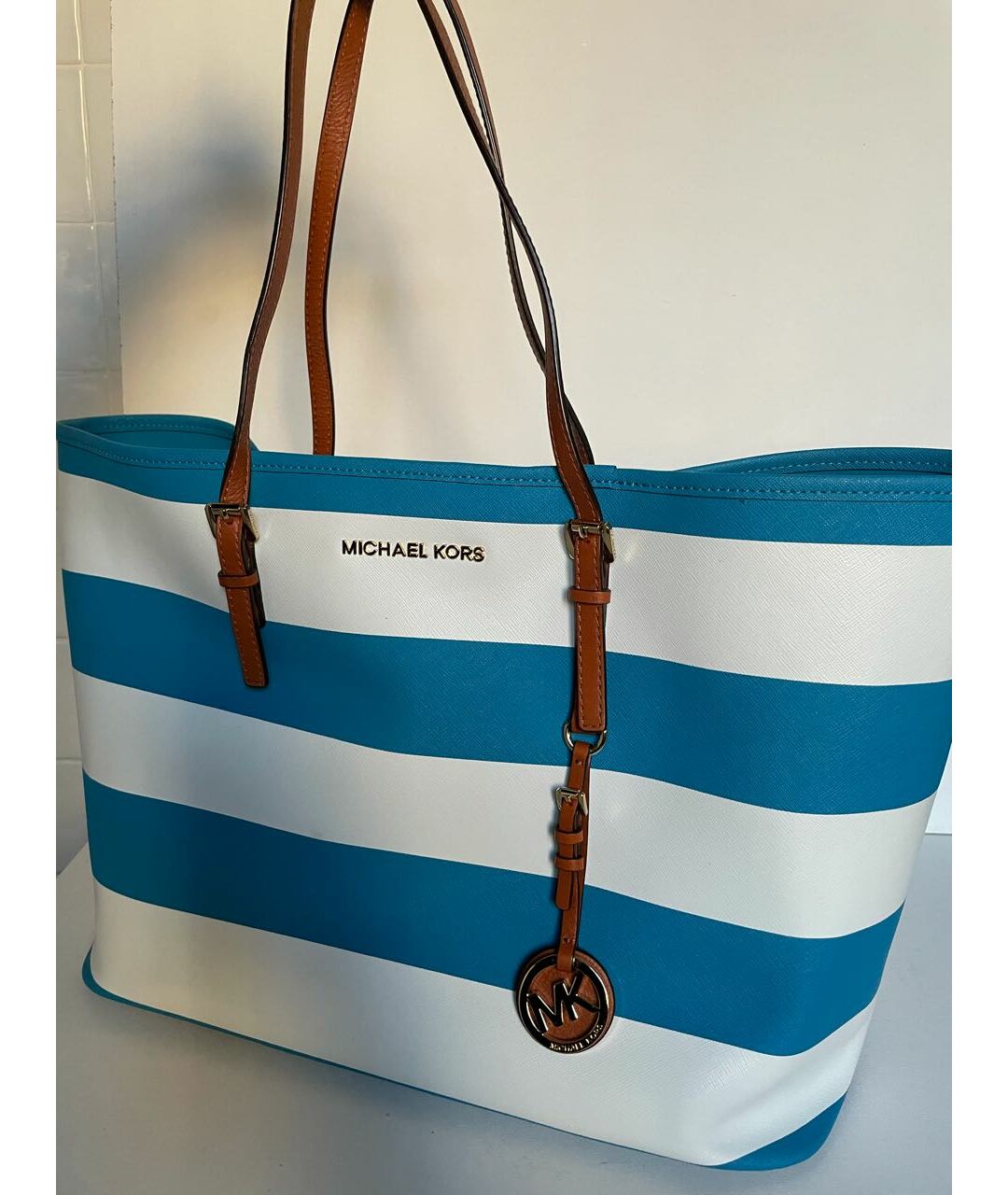 MICHAEL KORS Мульти кожаная пляжная сумка, фото 2