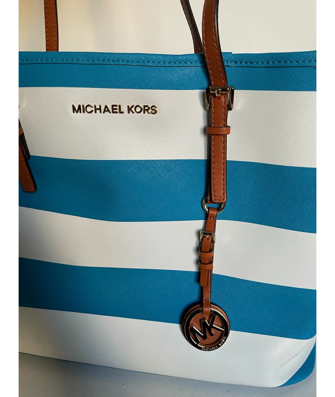 MICHAEL KORS Мульти кожаная пляжная сумка, фото 5
