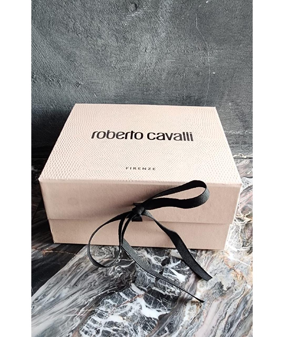 ROBERTO CAVALLI Шерстяной платок, фото 4