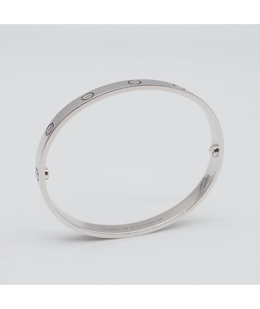 CARTIER Браслет из белого золота, фото 3