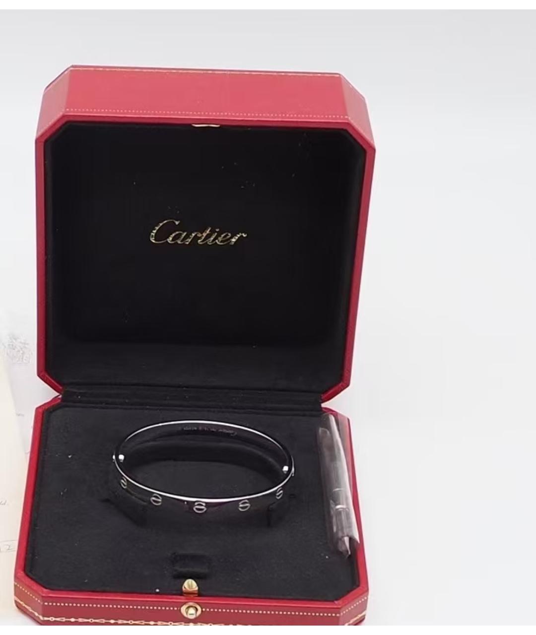 CARTIER Браслет из белого золота, фото 5