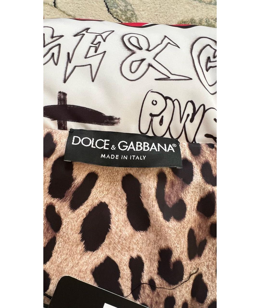 DOLCE&GABBANA Белый пуховик, фото 3