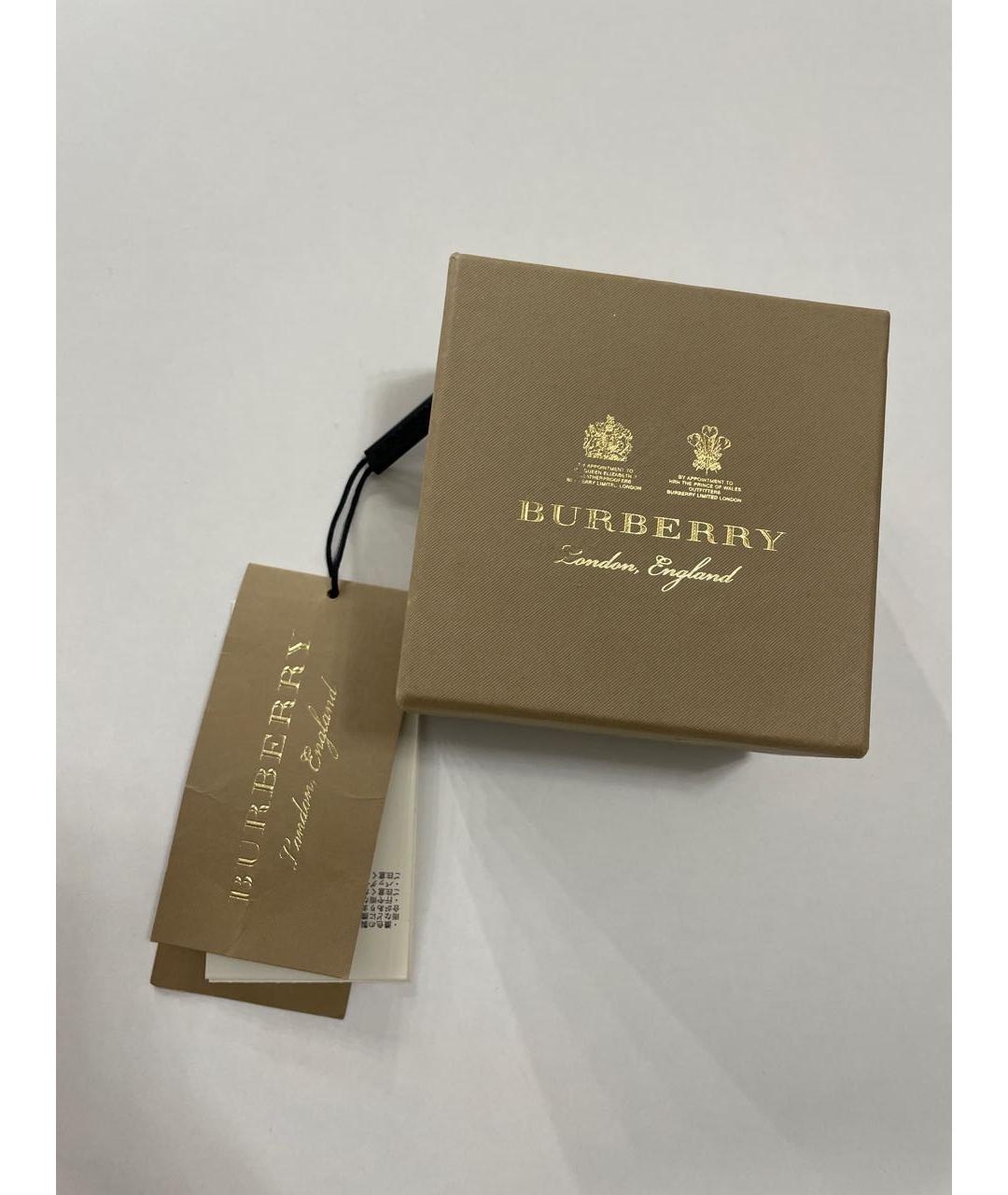 BURBERRY Серебряное латунное кольцо, фото 5