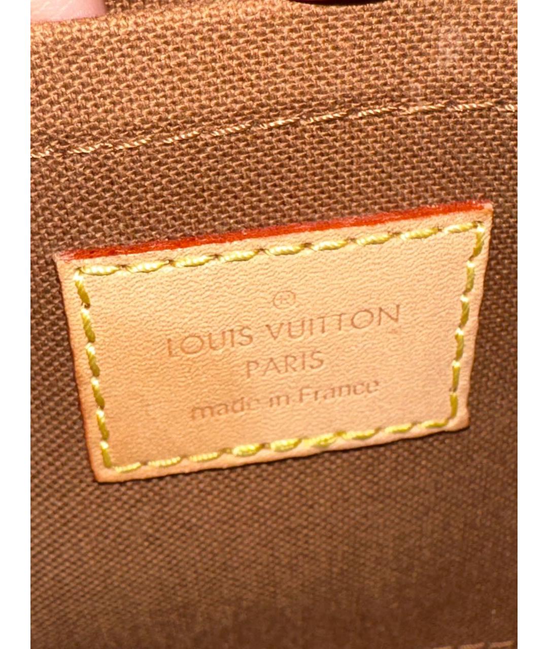 LOUIS VUITTON Коричневая сумка через плечо, фото 8