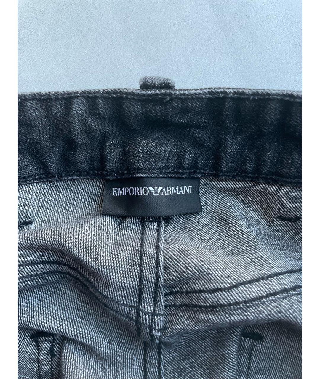 EMPORIO ARMANI Хлопко-эластановые джинсы, фото 5