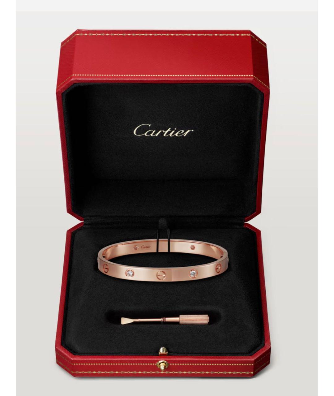 CARTIER Золотой браслет из розового золота, фото 2