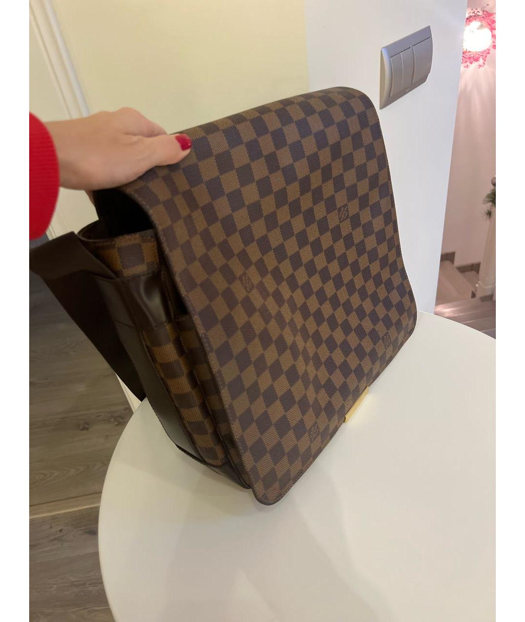 LOUIS VUITTON Коричневая сумка на плечо, фото 2