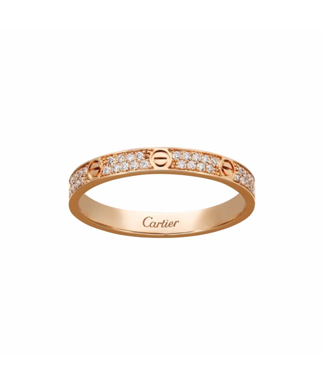 CARTIER Кольцо из розового золота, фото 1