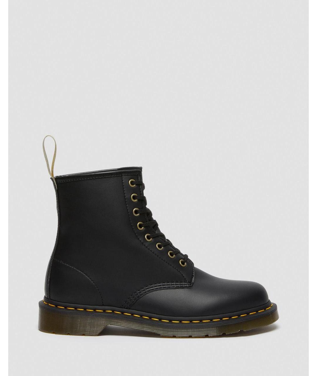 DR. MARTENS Черные ботинки из искусственной кожи, фото 9