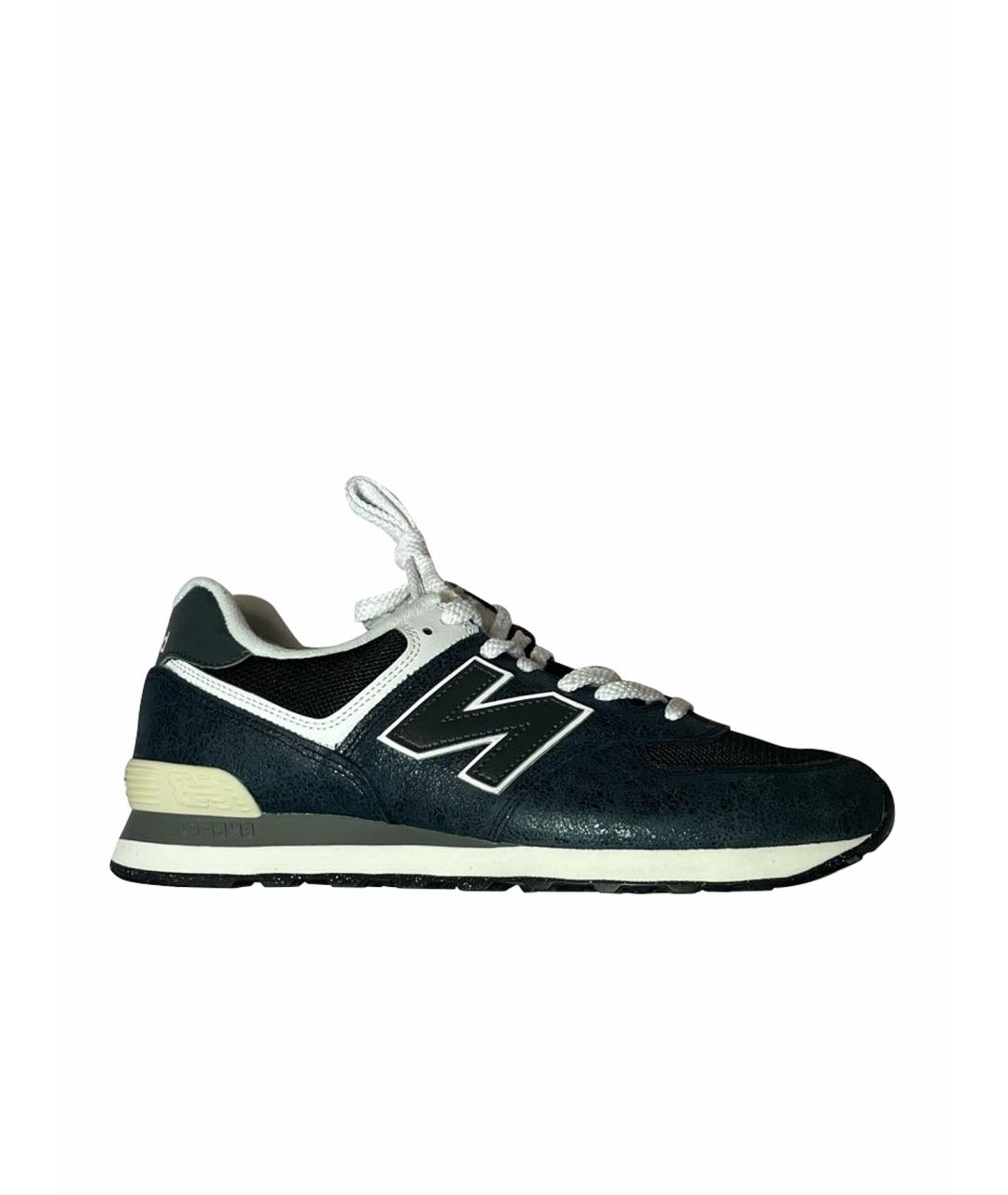 NEW BALANCE Черные низкие кроссовки / кеды, фото 1