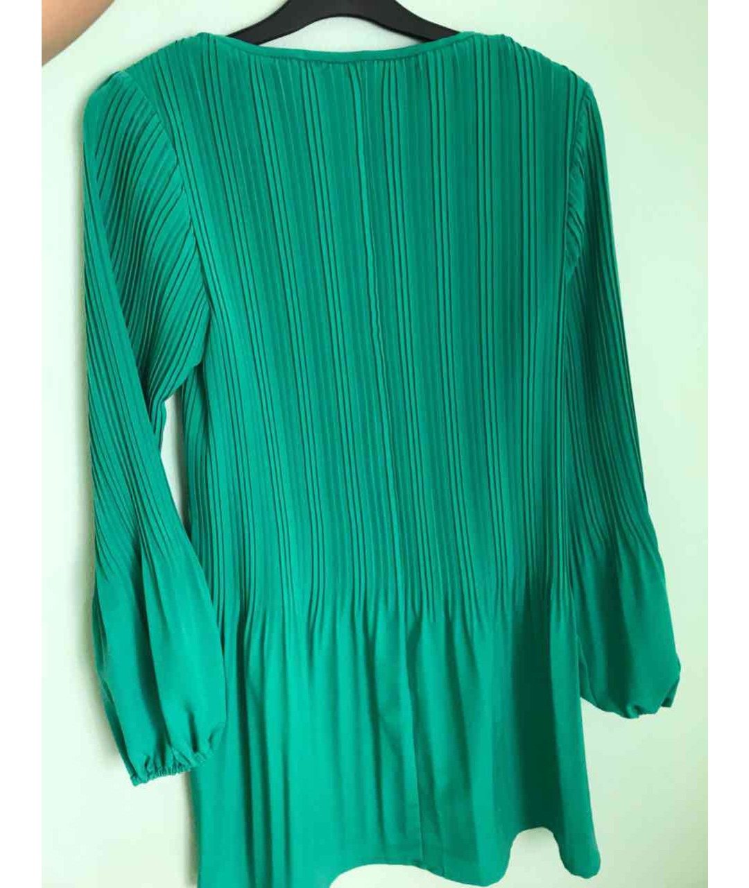 MAJE Зеленые полиэстеровое повседневное платье, фото 2
