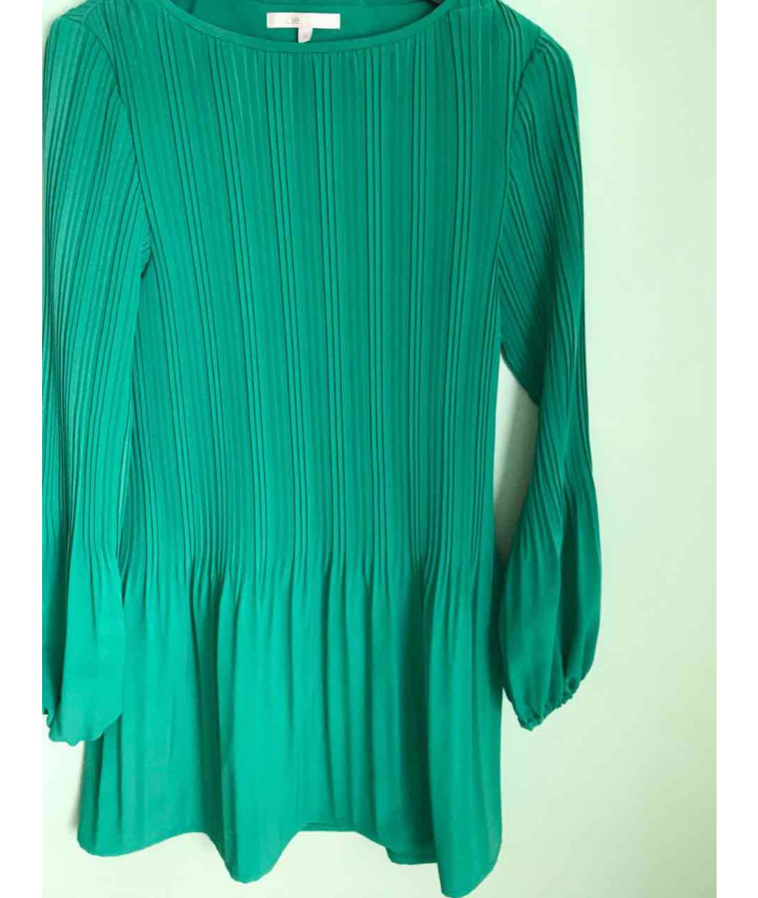 MAJE Зеленые полиэстеровое повседневное платье, фото 5