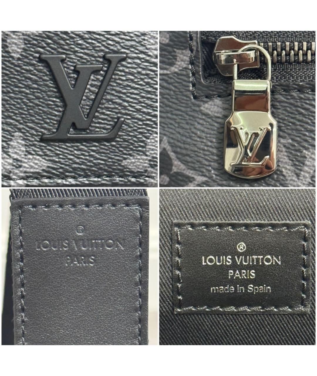 LOUIS VUITTON Черная сумка на плечо, фото 6