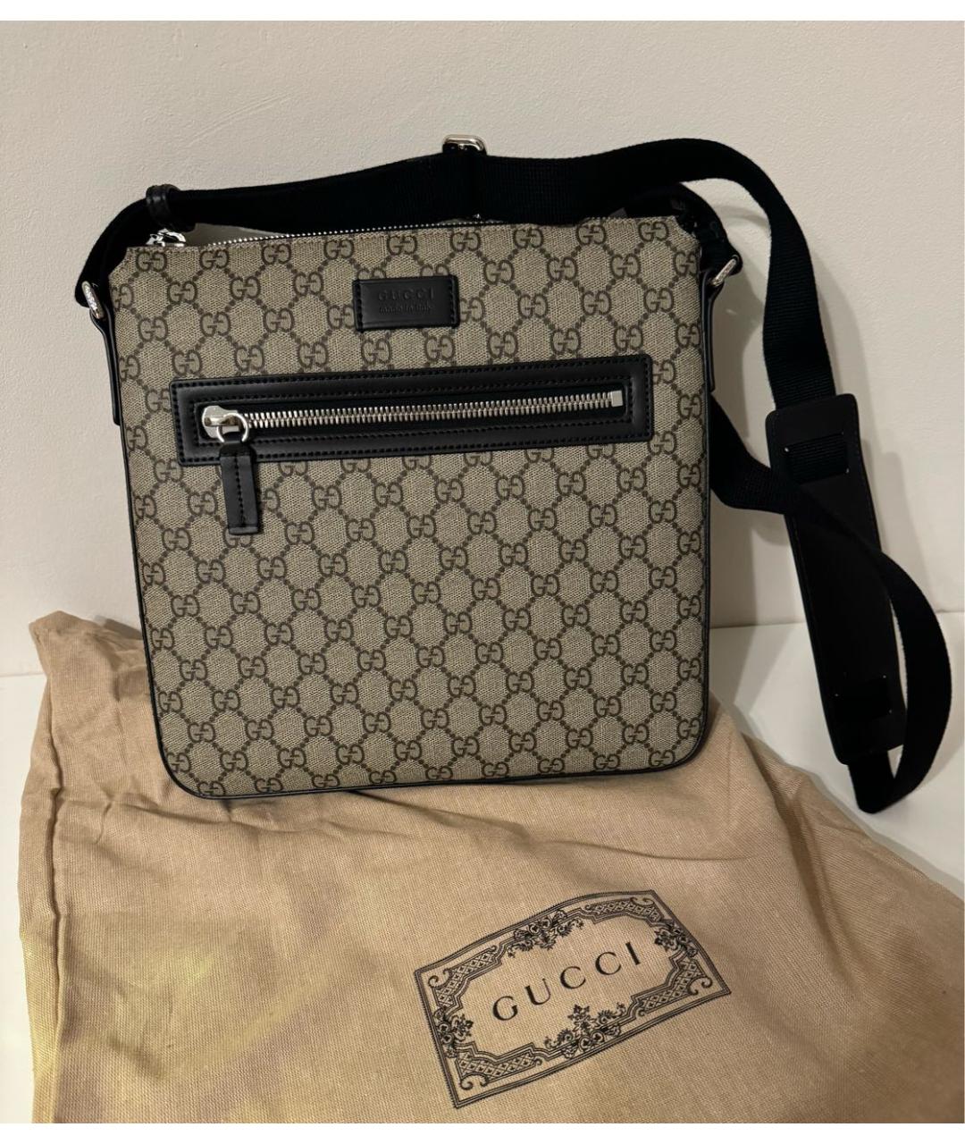 GUCCI Бежевая сумка на плечо, фото 2