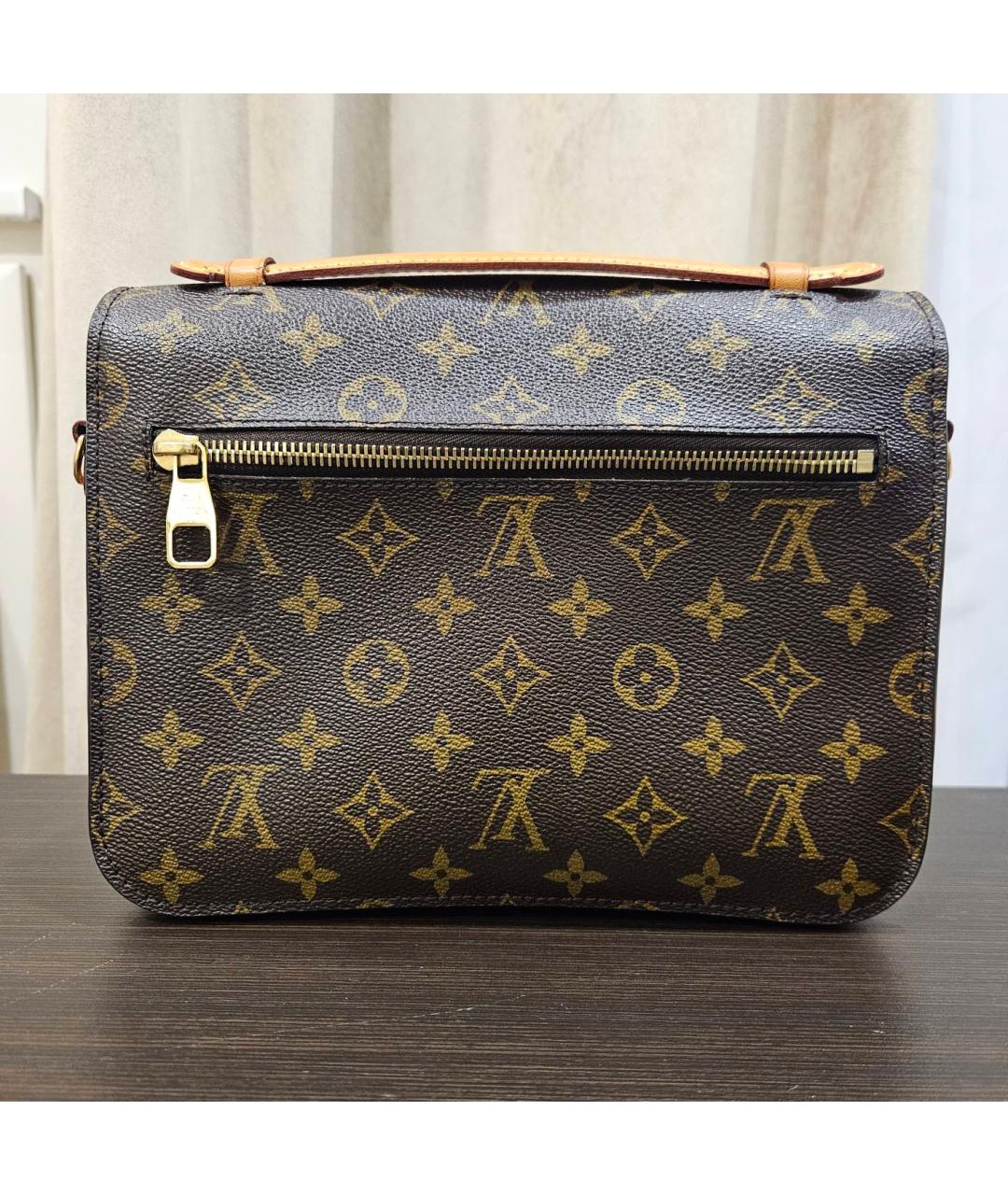 LOUIS VUITTON Коричневая сумка через плечо, фото 2