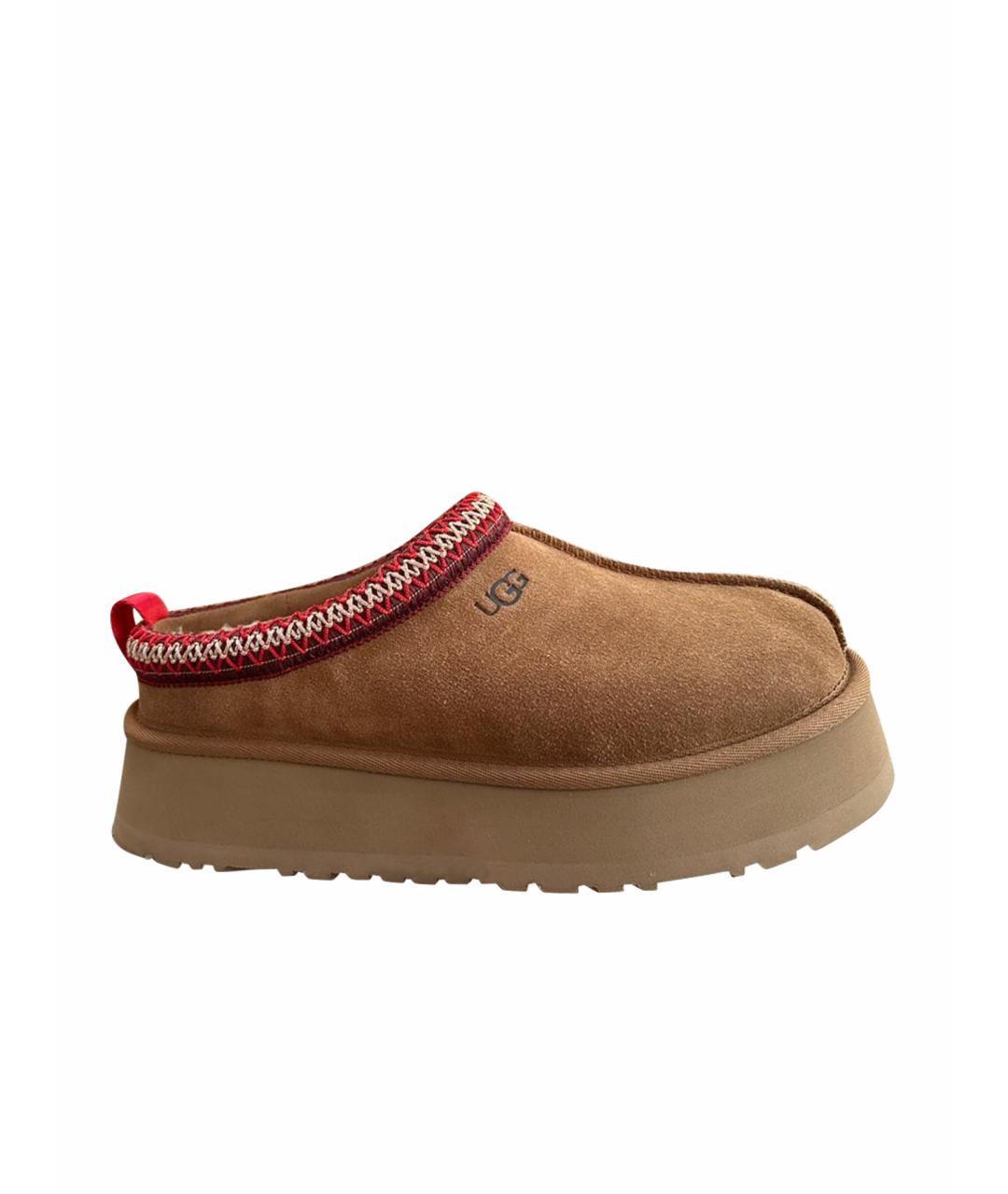 UGG AUSTRALIA Бежевые ботинки, фото 1