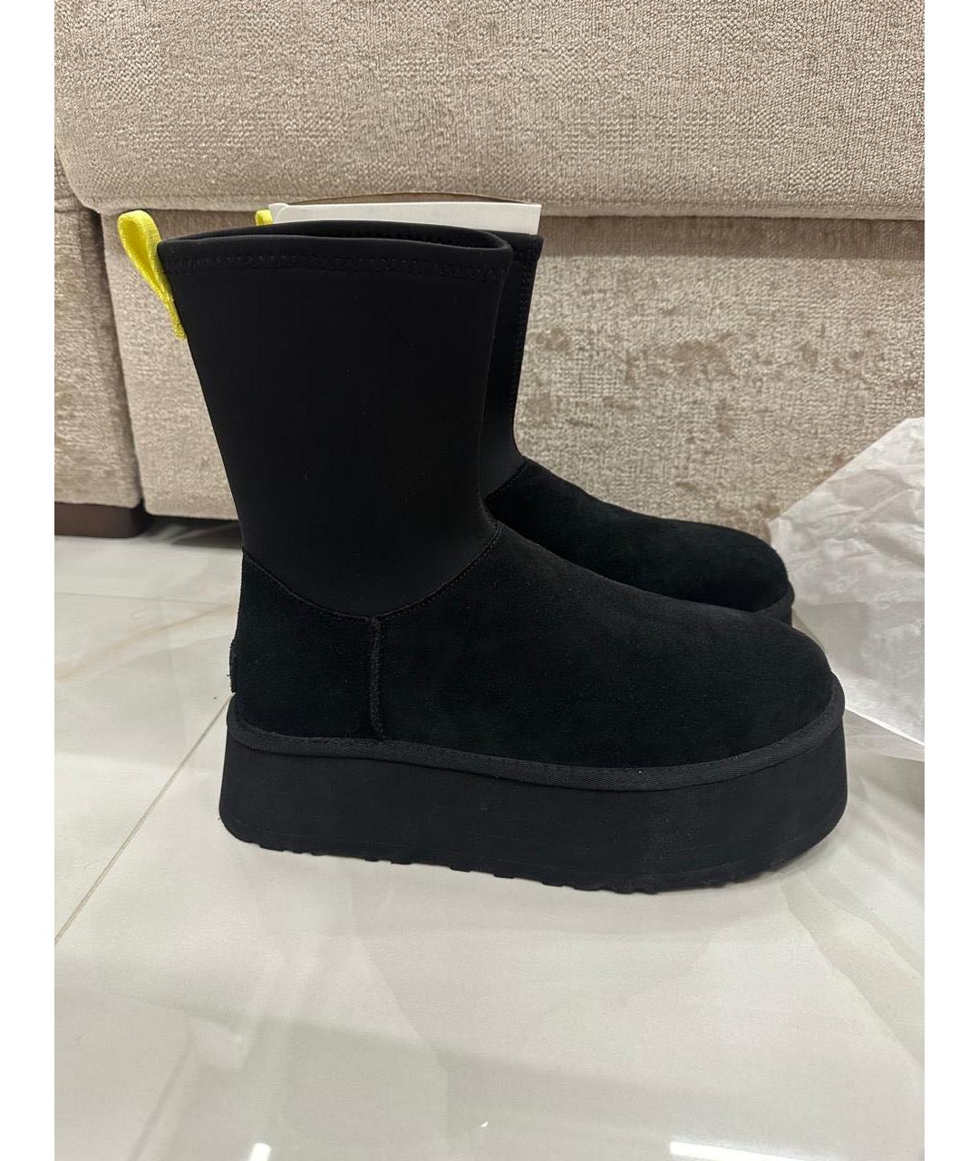 UGG AUSTRALIA Черные сапоги, фото 7