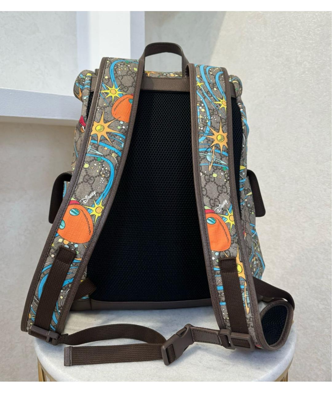 GUCCI Кожаный рюкзак, фото 6