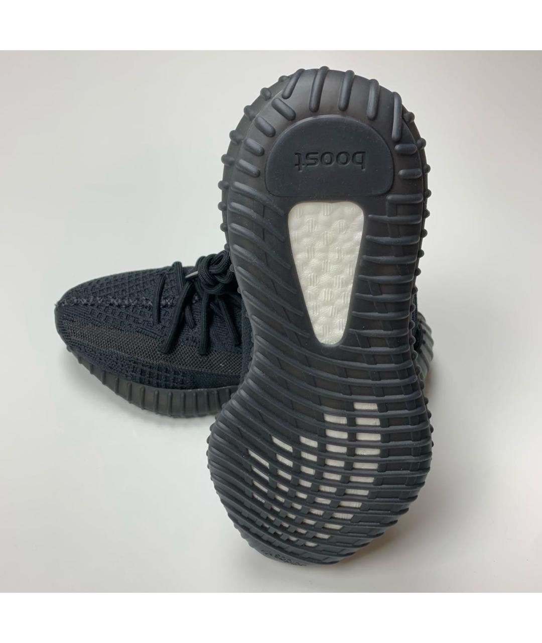 ADIDAS YEEZY Черные текстильные кроссовки, фото 4