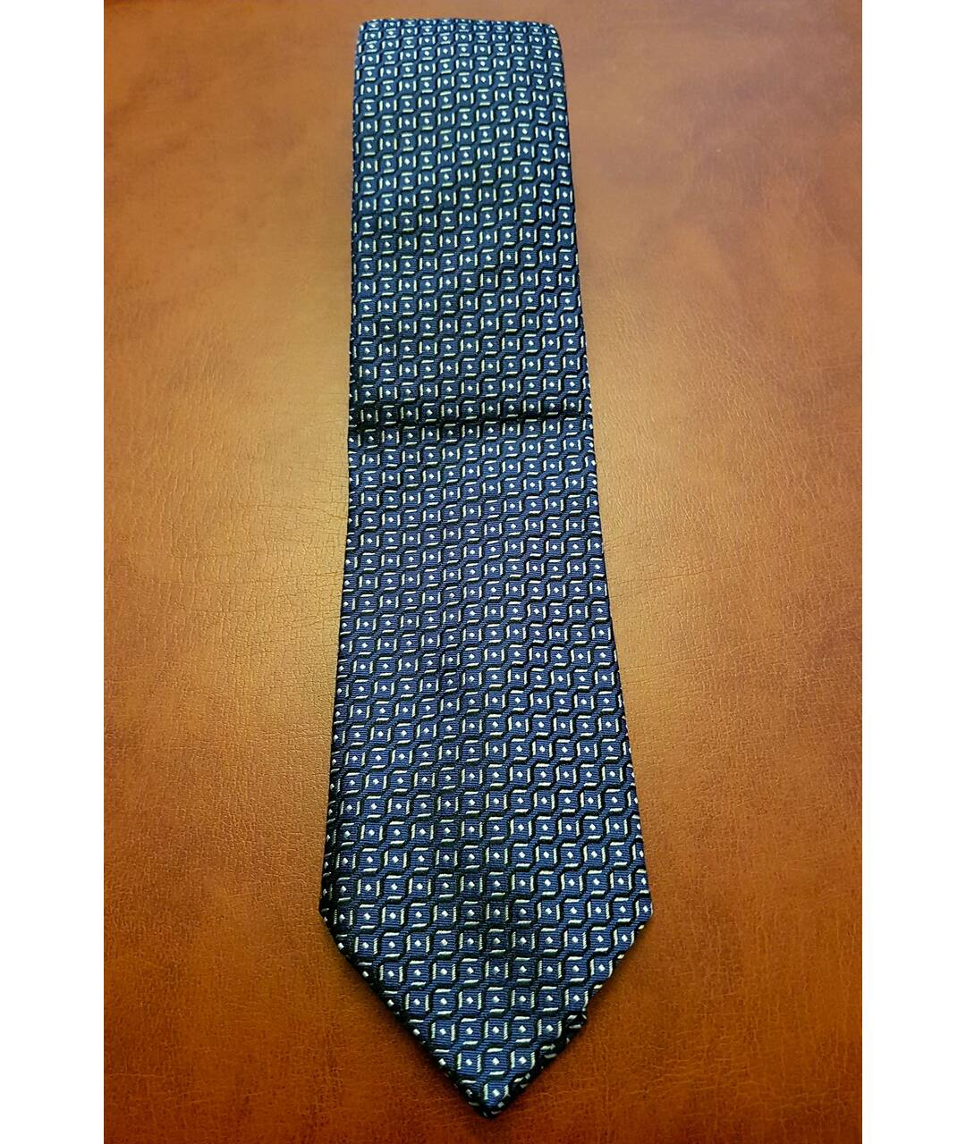 CERRUTI 1881 Синий шелковый галстук, фото 5