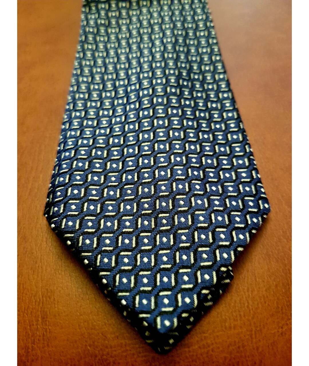 CERRUTI 1881 Синий шелковый галстук, фото 2