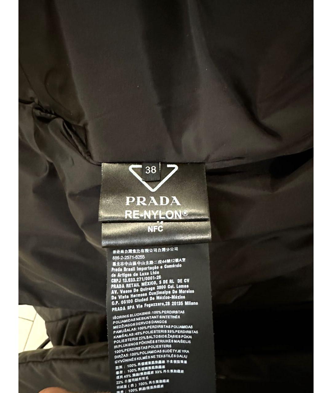 PRADA Черный тренч/плащ, фото 6