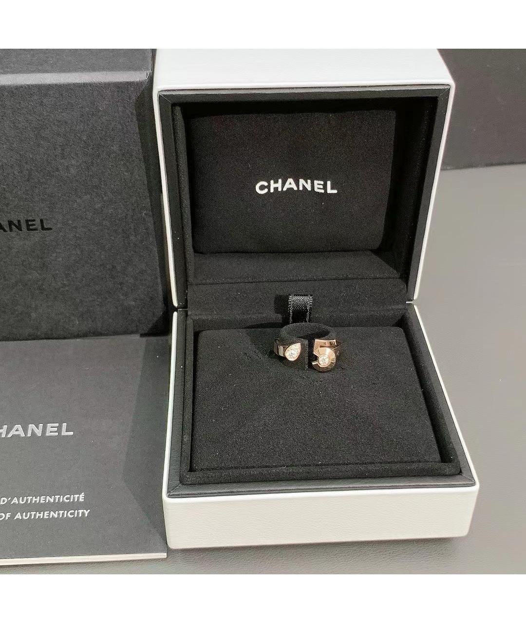 CHANEL Золотое кольцо из розового золота, фото 5