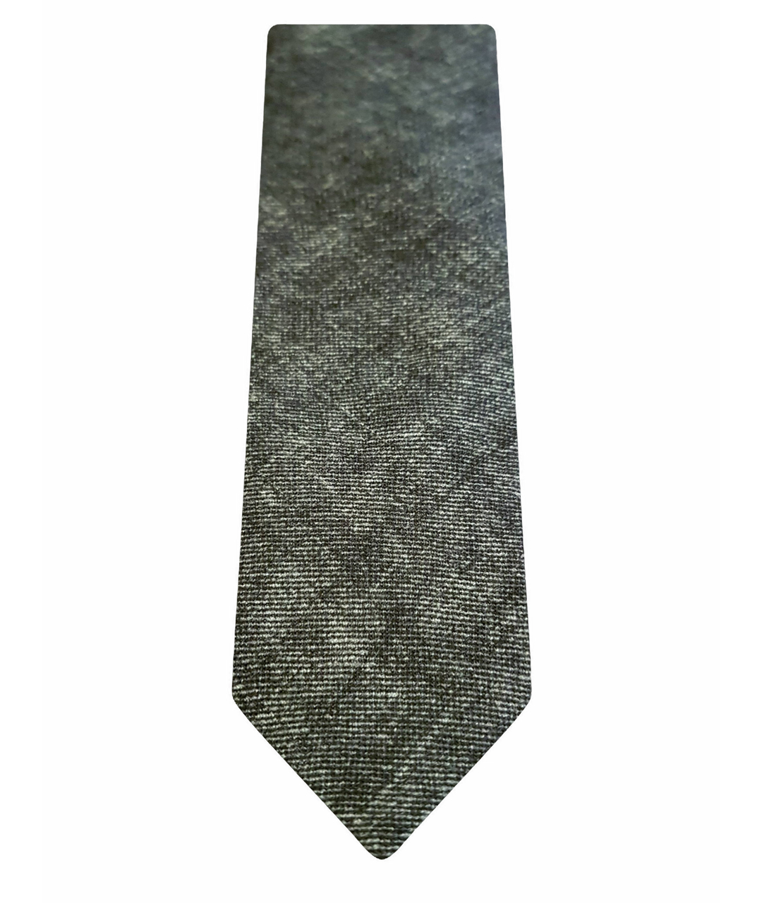 CALVIN KLEIN Серый шерстяной галстук, фото 1