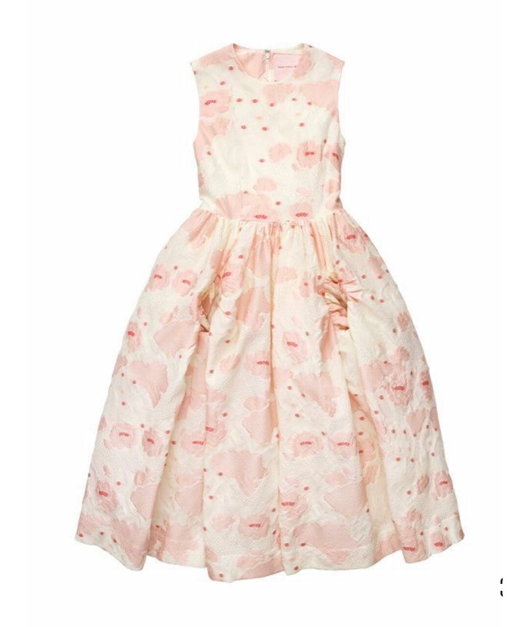 SIMONE ROCHA Розовое вискозное повседневное платье, фото 1