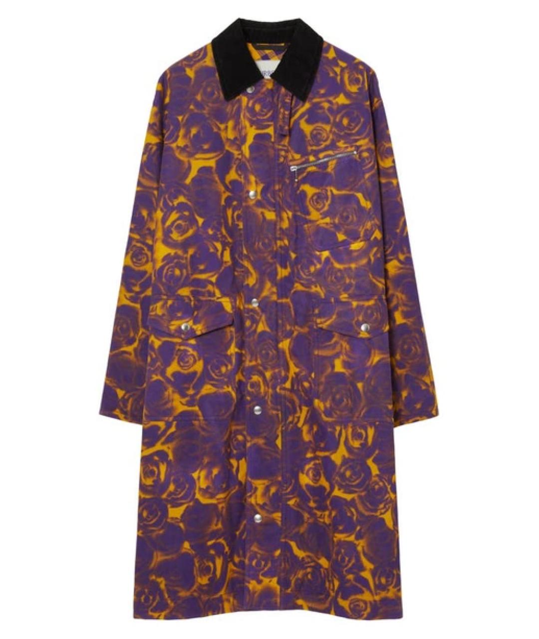BURBERRY Мульти хлопковое пальто, фото 6