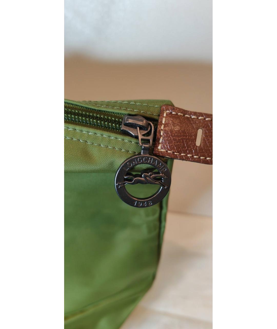 LONGCHAMP Зеленая синтетическая дорожная/спортивная сумка, фото 6