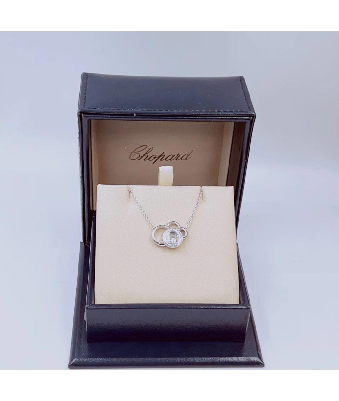 CHOPARD Серебряное колье из белого золота, фото 2