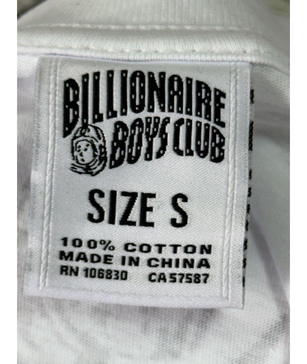 BILLIONAIRE BOYS CLUB Белая хлопковая футболка, фото 4