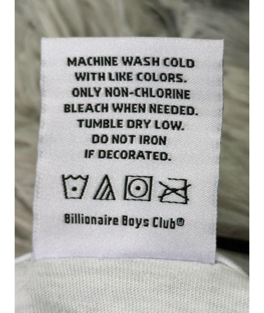 BILLIONAIRE BOYS CLUB Белая хлопковая футболка, фото 5