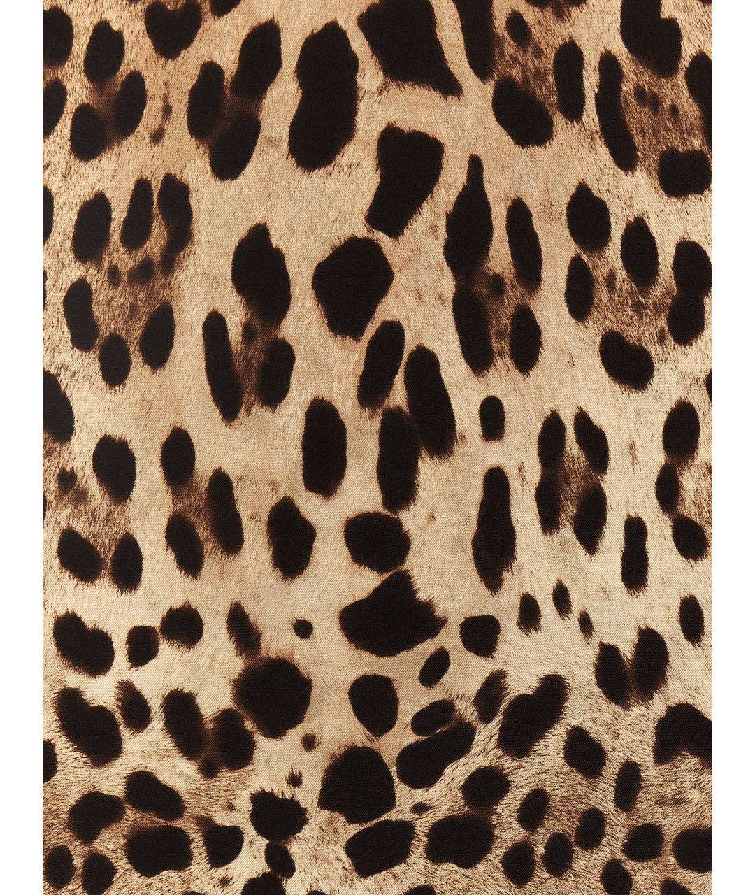 DOLCE&GABBANA Мульти шелковый шарф, фото 3