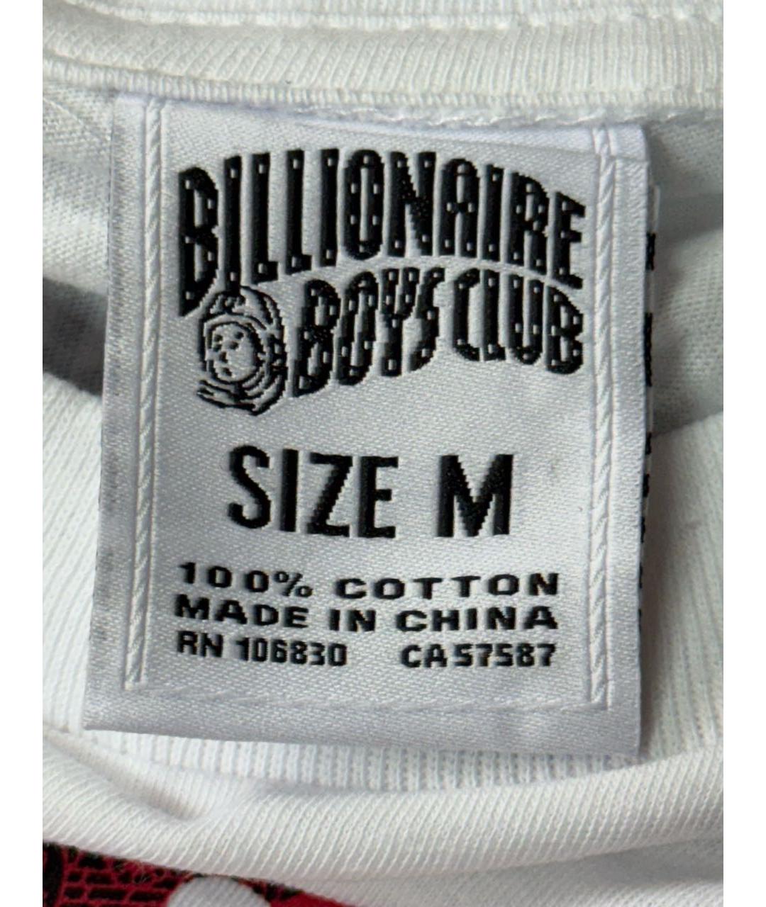 BILLIONAIRE BOYS CLUB Белая хлопковая футболка, фото 4