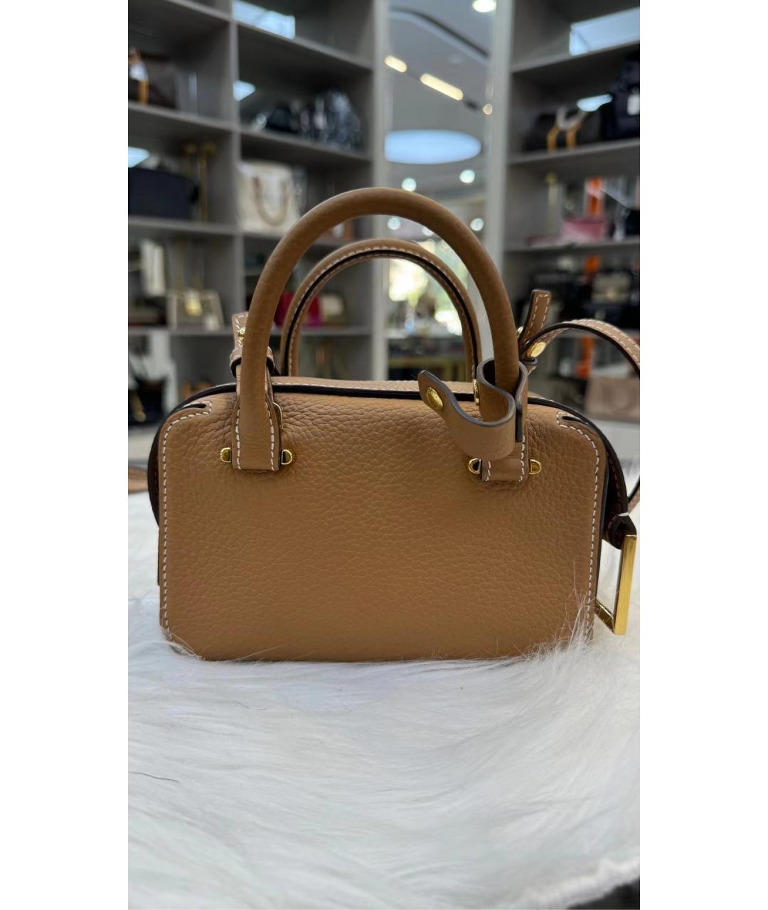 DELVAUX Коричневая сумка тоут, фото 8