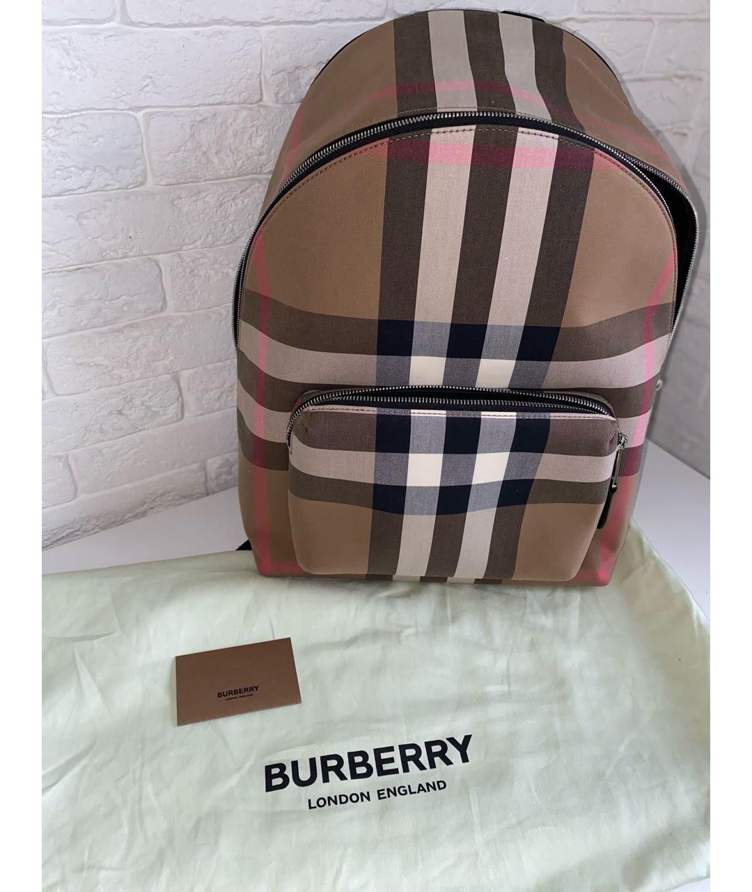 BURBERRY Коричневый рюкзак, фото 8