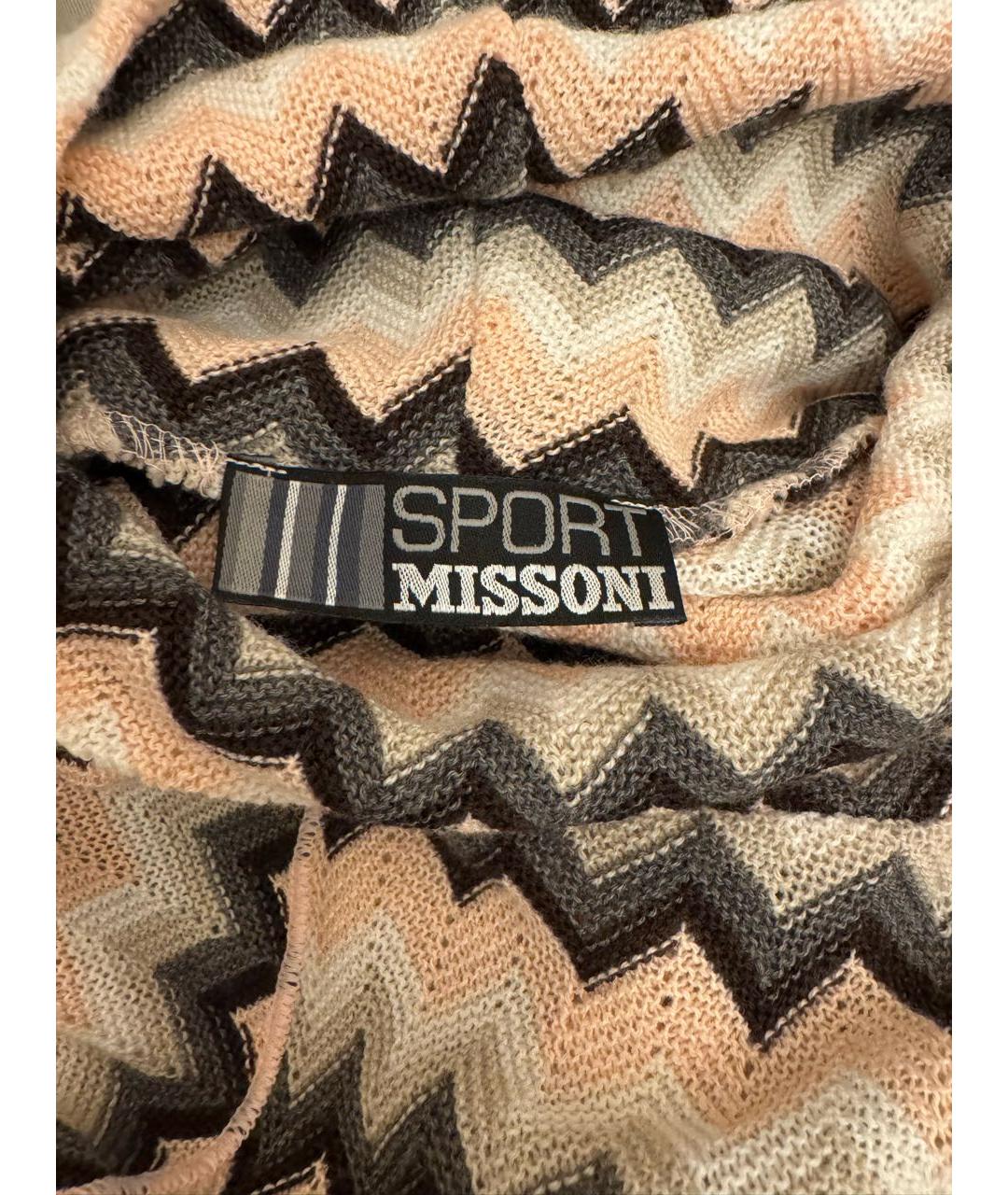 MISSONI Черное шерстяное повседневное платье, фото 3