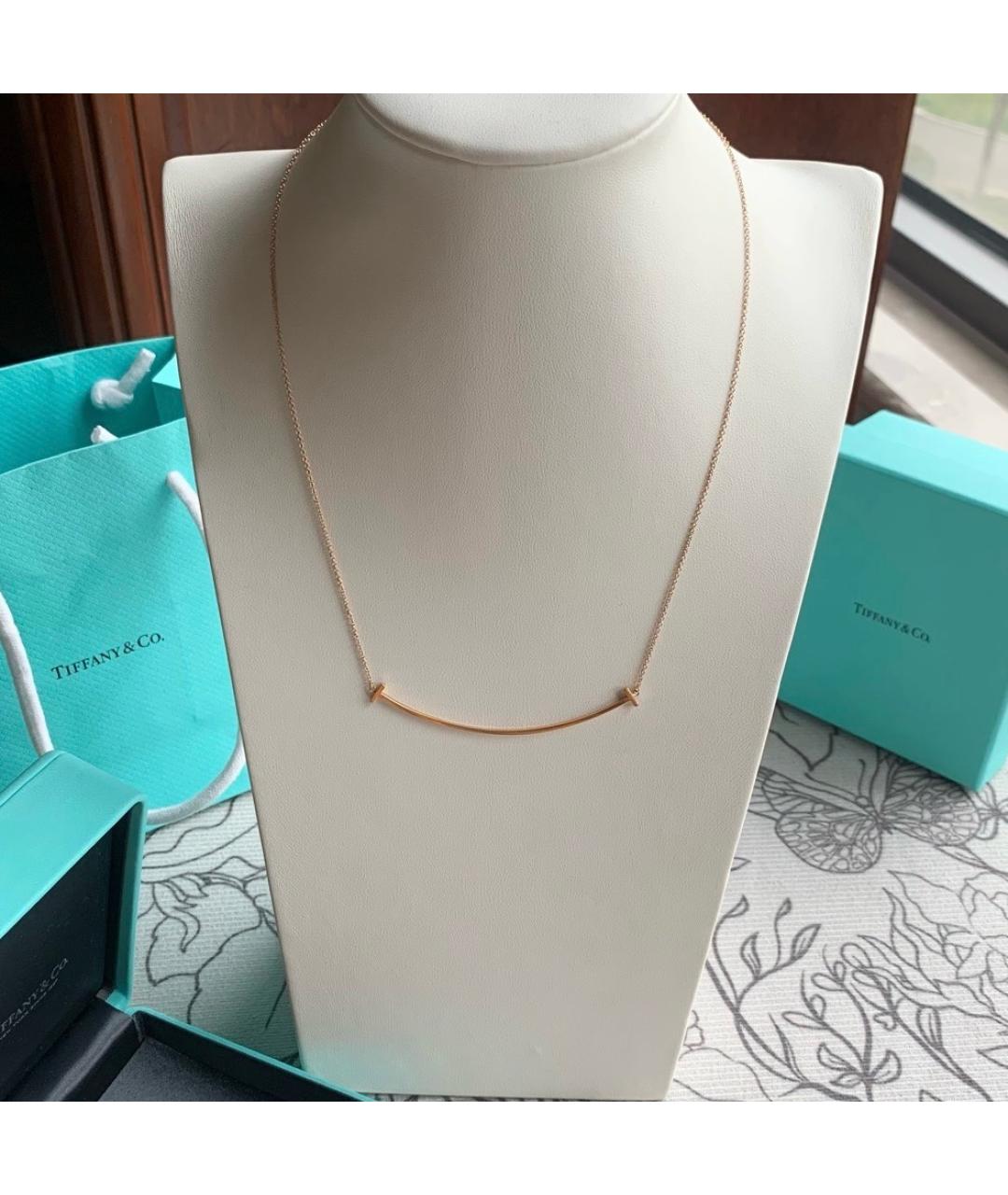 TIFFANY&CO Розовое колье из розового золота, фото 4