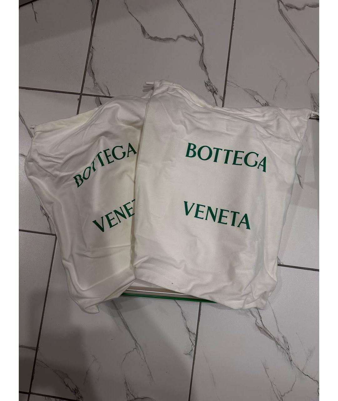 BOTTEGA VENETA Черные кожаные ботинки, фото 4