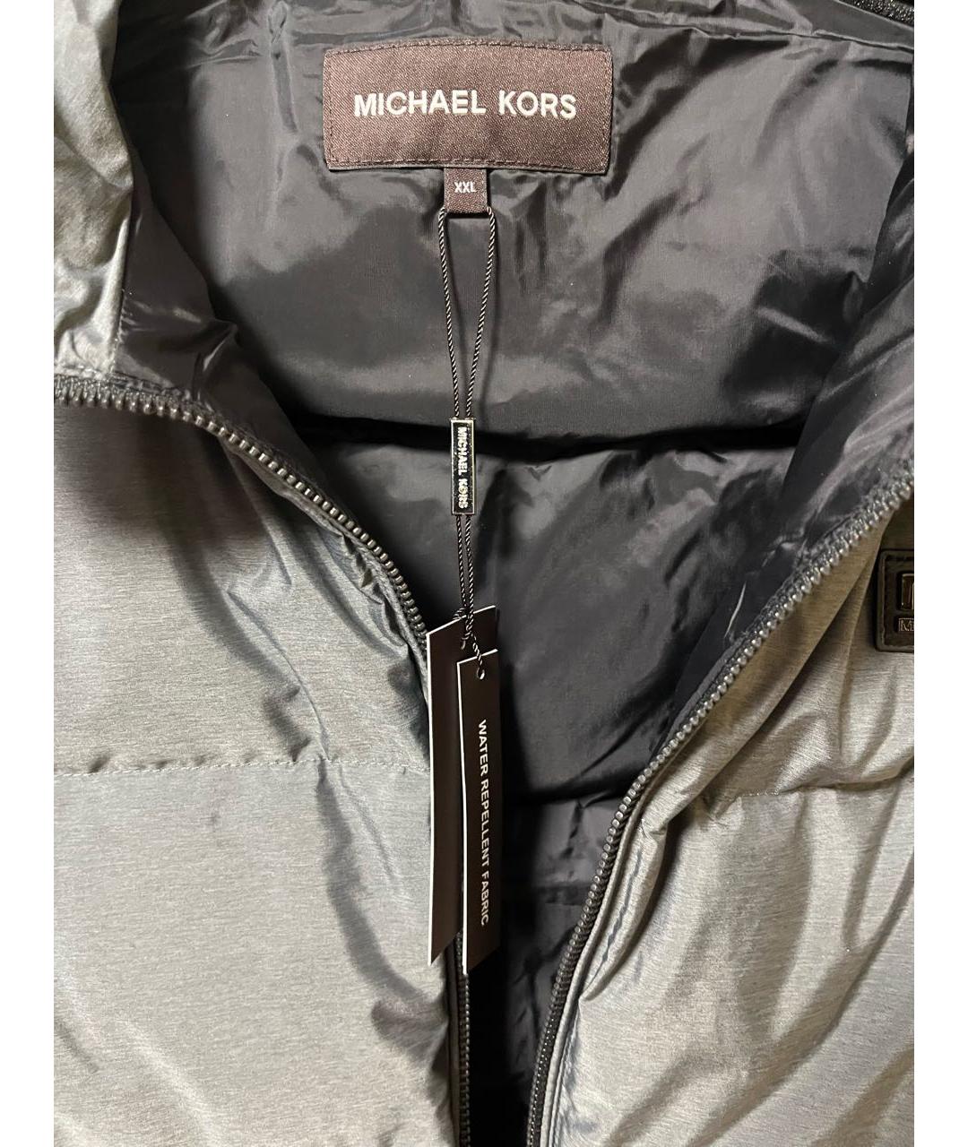 MICHAEL KORS Серый жилет, фото 3