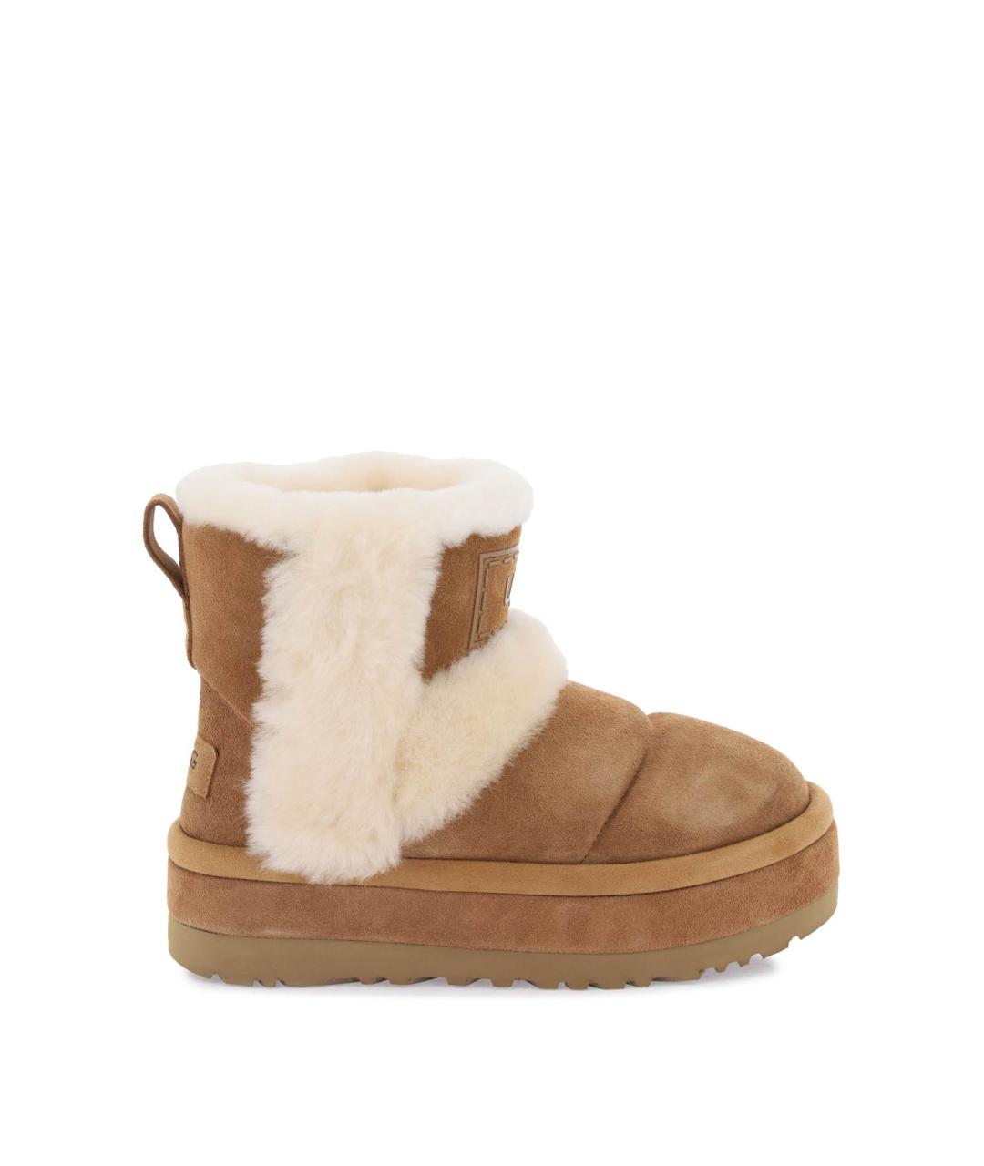 UGG AUSTRALIA Бежевые ботинки, фото 2