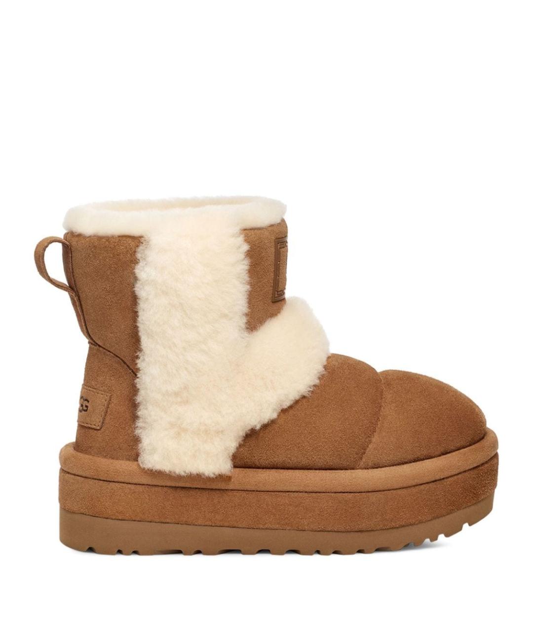 UGG AUSTRALIA Бежевые ботинки, фото 1