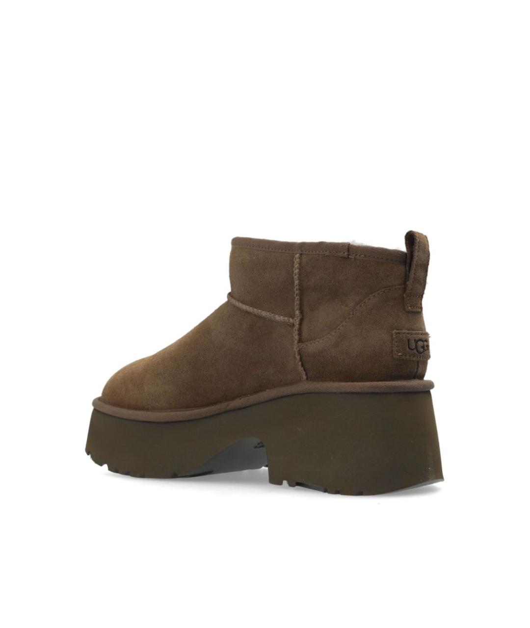 UGG AUSTRALIA Зеленые ботинки, фото 4