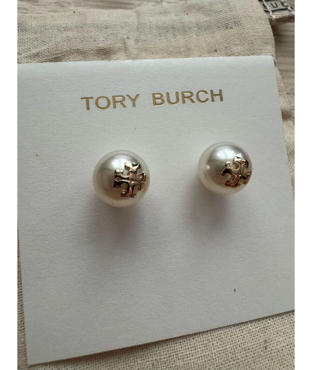 TORY BURCH Жемчужные серьги, фото 2