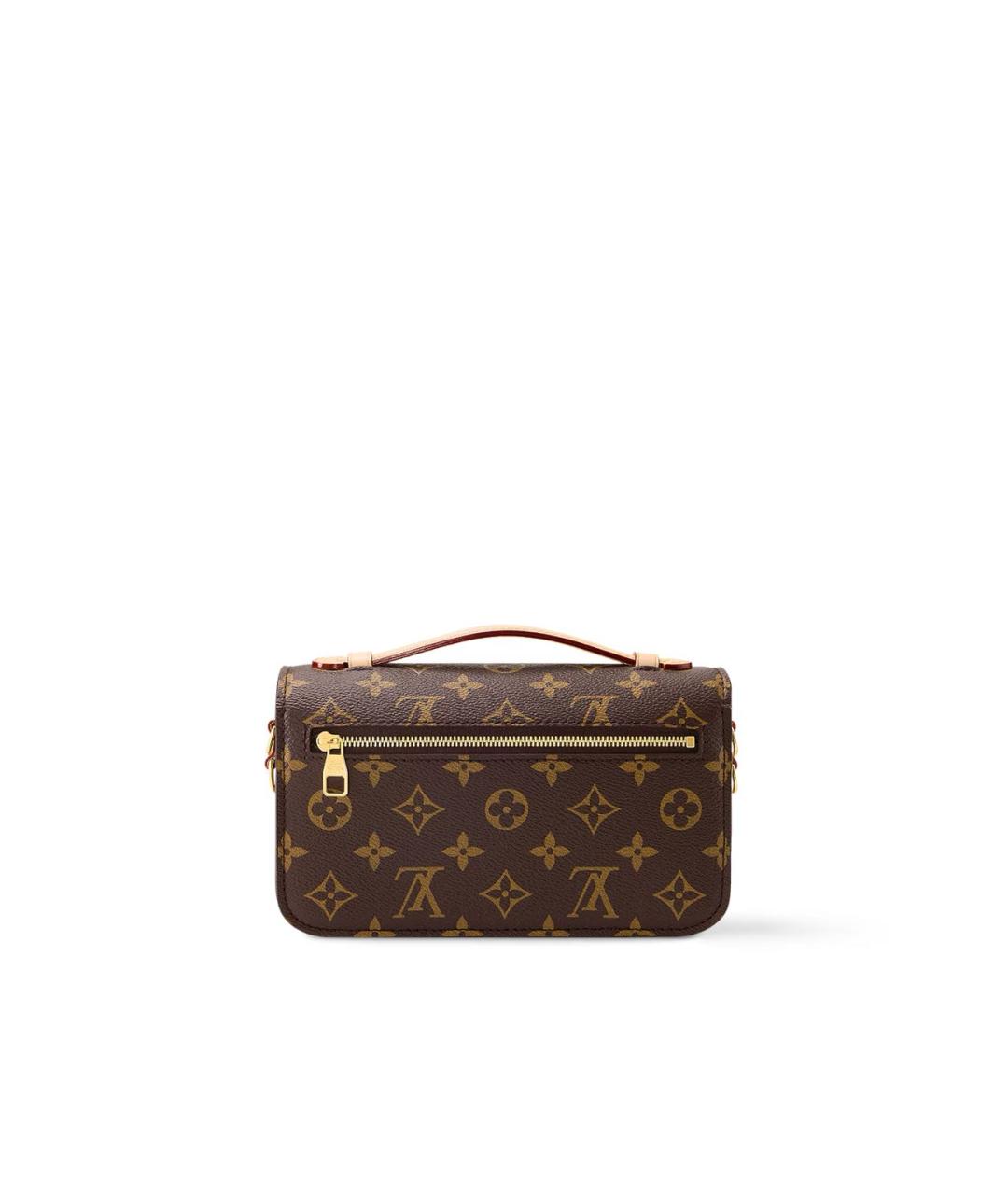 LOUIS VUITTON Коричневая сумка через плечо, фото 3